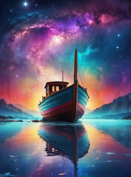 Cosmic Sailing Voyage