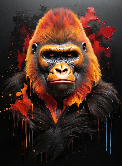 „Gorilla“ Color of the Wild