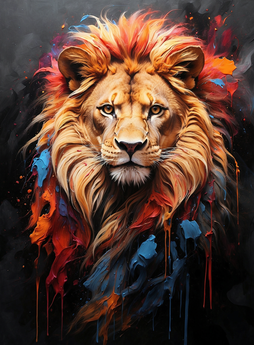 „Lion“ Color of the Wild