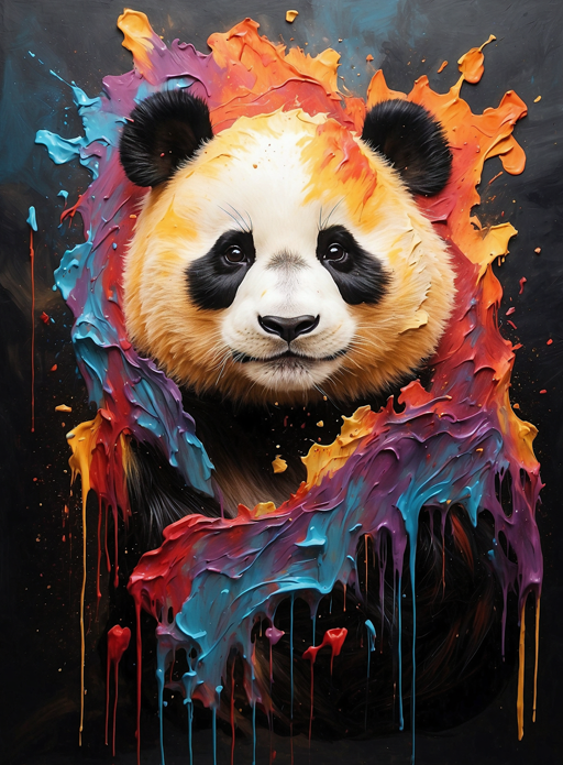 „Panda“ Color of the Wild