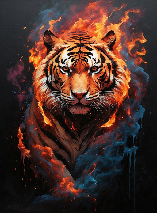 „Tiger“ Color of the Wild