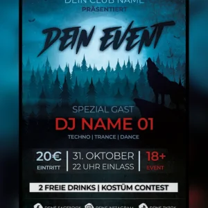 Party Flyer F#00008