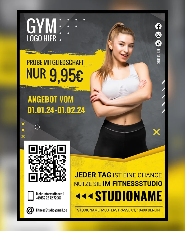 Fitness Flyer #F00017