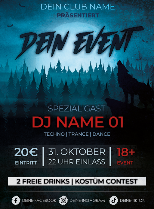 Party Flyer F#00008