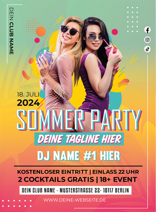 Party Flyer #F00021