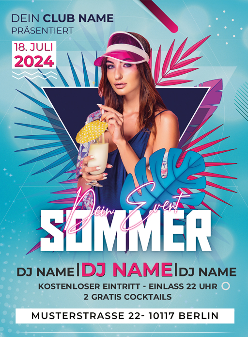 Party Flyer #F00022