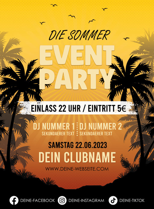 Party Flyer F#00002