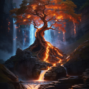 Shining Flame Heart